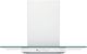 Café™ 30" Matte White Wall Mount Glass Canopy Chimney Hood-0