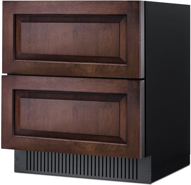 Summit® 30" Panel Ready Refrigerator Drawers-2
