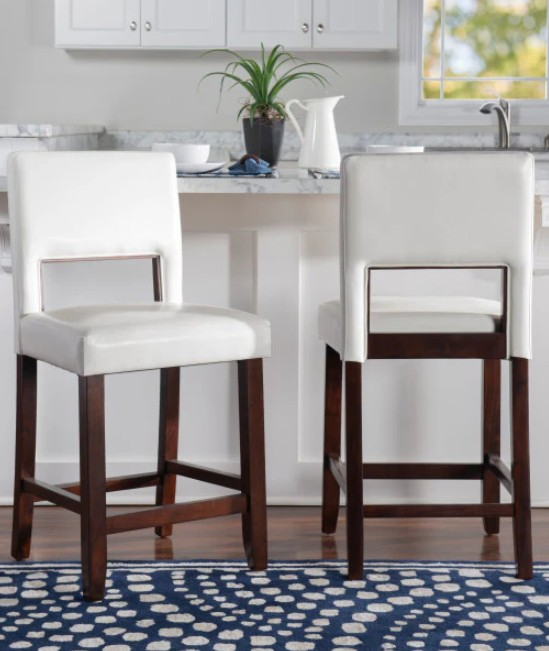 Linon Vega Counter Stool - Thumbnail 3