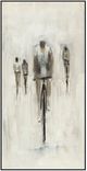 Classic Home Cyclist Painting Wall Art-0