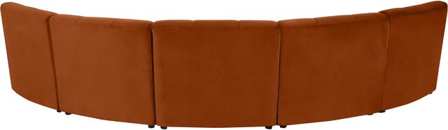 Meridian Furniture Limitless 5-Piece Cognac Modular Sectional-3