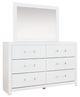 Signature Design by Ashley® Raechalla White Dresser and Mirror-0