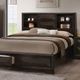 Furniture of America® Caistor 4-Piece Espresso Queen Bedroom Set-1