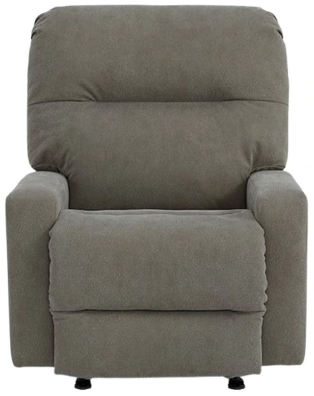 Best® Home Furnishings Customizable Kenley Vinyl Power Space Saver Recliner with Heat, Massage and Power Tilt Headrest-2