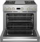 Monogram® Statement Collection 36" Stainless Steel Pro Style Natural Gas Range-3