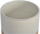Moe's Home Collection Rustica Brown/White 5" Planter-1