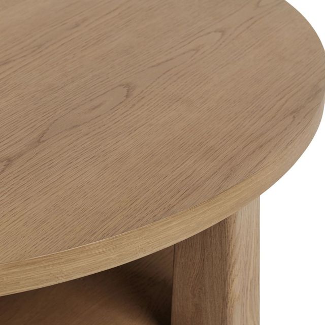 Classic Home Kenzie Amber Toast Coffee Table-4