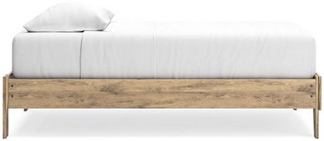 Signature Design by Ashley® Larstin Brown Twin Panel Bed-2