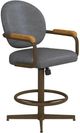 Chromcraft™ Customizable Chambers 26" Counter Chair -0