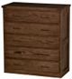Crate Designs™ Furniture Brindle Dresser with Lacquer Finish Top Only-0