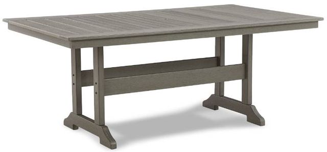 Signature Design by Ashley® Visola 6-Piece Gray Outdoor Dining Set-1