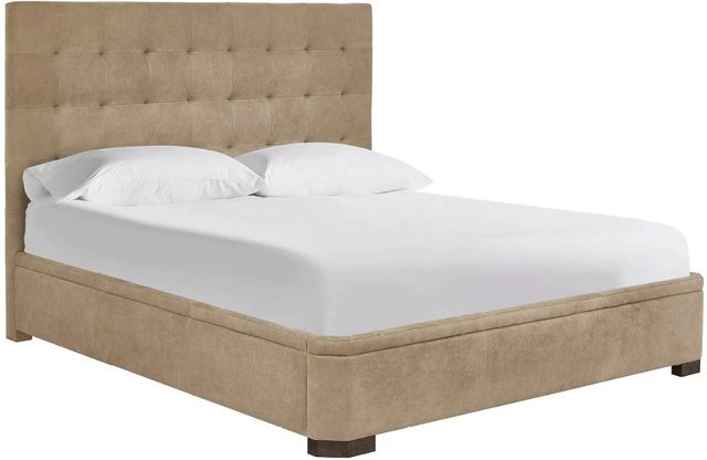 Universal Explore Home™ Montclair Upholstered Vail Toffee King Bed-0