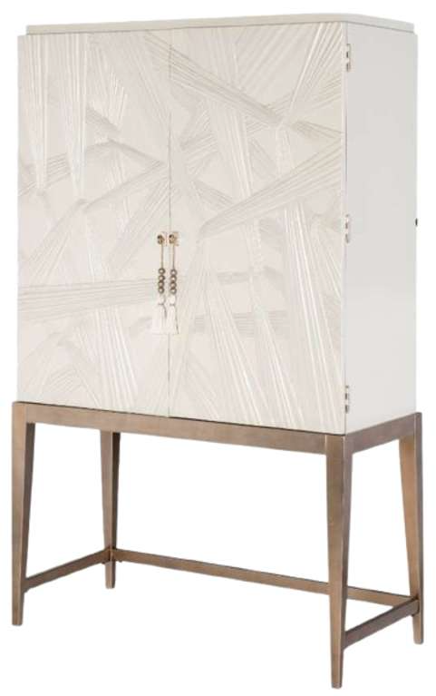 Hooker Furniture Melange Dream Weaver Bar Cabinet - Thumbnail 5