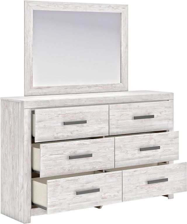Signature Design by Ashley® Cayboni Whitewash Dresser and Mirror-3