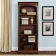 Liberty Furniture Brayton Manor Cognac Junior Executive Open Bookcase-1