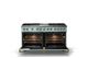 Viking® 5 Series 60" Splash Pro Style Dual Fuel (NG) Range with Brushed Brass Trim-1