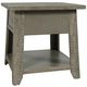 Jofran Inc. Telluride Driftwood End Table-4