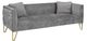 Kwality Imports Aura Gray Sofa-1