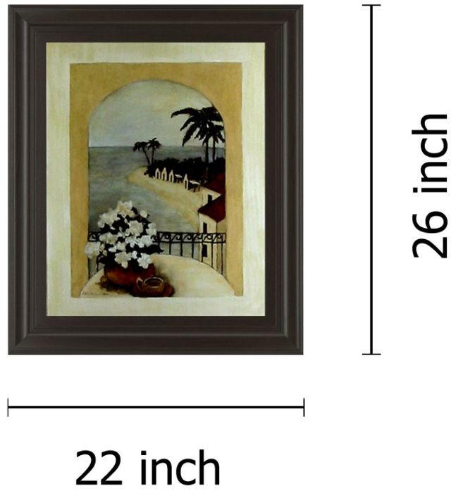 Classy Living Ruane Manning Tropical Moon Wall Art-1