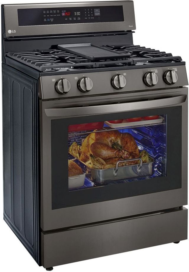 LG 4 Piece Black Stainless Steel Kitchen Package-4