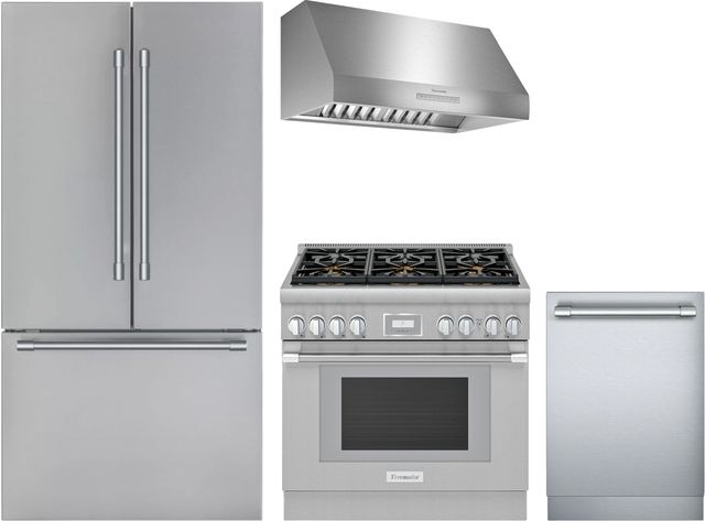 Thermador® 4 Piece Stainless Steel Kitchen Package-0