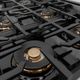 ZLINE Autograph Edition 48" 6.7 cu. ft. Dual Fuel Range with 8 Burner DuoPro™ Cooktop and Dual Ovens with White Matte Doors and Champagne Bronze Accents-3