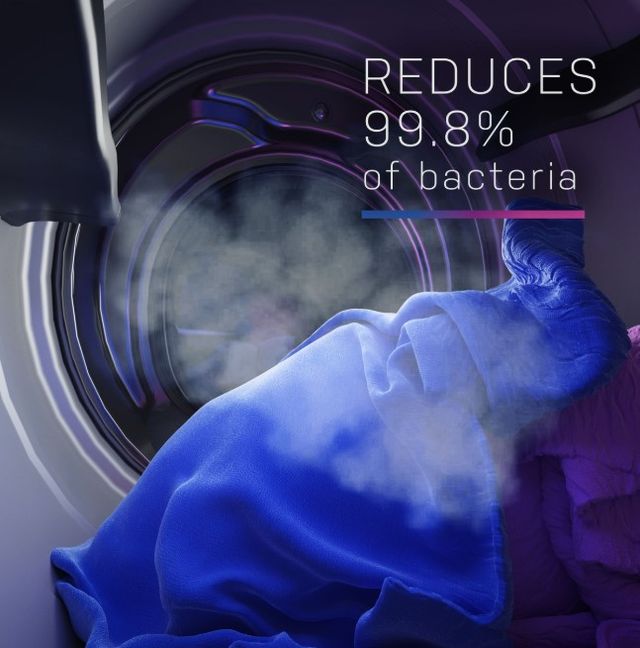 GE Profile™ 7.8 Cu. Ft Sapphire Blue Gas Dryer-4