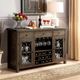 Furniture of America® Paulina Rustic Walnut Server-1