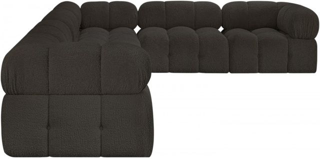 Meridian Furniture Ames 6-Piece Brown Modular Sectional-3