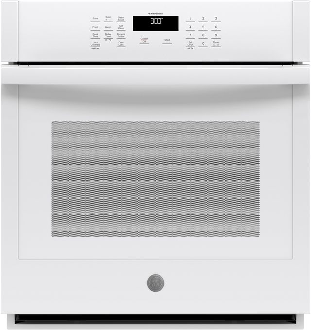 GE® 27" White Electric Built In Single Oven-0