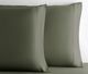 Cariloha Retreat 2-Piece Oasis Green Lyocell Standard Pillow Cases-0