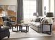 Hammary® AD Modern Synergy Brown Echo Bunching Cocktail Table with Gray Base-1