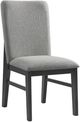 Elements International Portland 5-Piece Black Dining Set-4