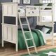 Intercon San Mateo Rustic White Youth Twin/Twin Bunk Bed-1