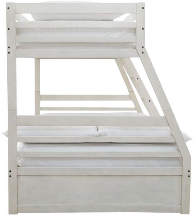 Signature Design by Ashley® Robbinsdale Antique White Twin/Full Bunk Bed-3