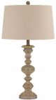 Cal® Lighting & Accessories Walham Antique Ivory Table Lamp-0