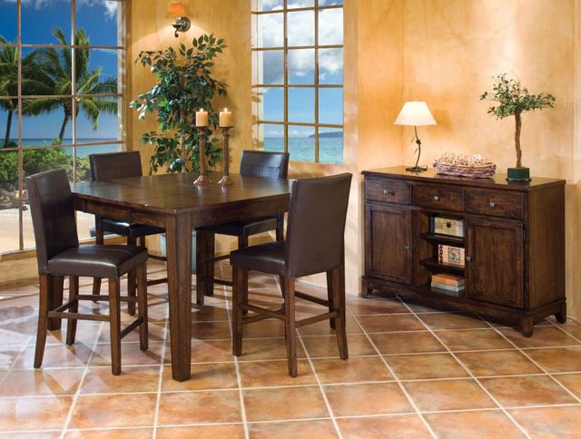 Intercon Kona Brown/Raisin Parson's Stool-1