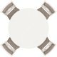 Signature Design by Ashley® Erinberg 5-Piece Antique White Counter Dining Set-2