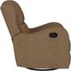 Emerald Home Henry Brown Manual Swivel Glider Recliner-5