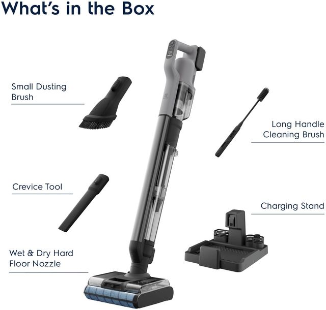 Electrolux 2-in-1 Wet and Dry Urban Grey Upright Vacuum-3
