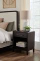 aspenhome® Ambrose Obsidian Mist 1-Drawer Nightstand-1