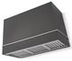 AGA Loge 48" Slate Wall Mounted Range Hood with Brushed Nickel Trim-0