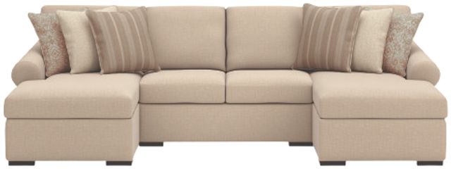 Benchcraft® LadyMae 3-Piece Twill Sectional with Chaise-1