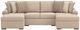 Benchcraft® LadyMae 3-Piece Twill Sectional with Chaise-1