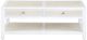 Crestview Collection Sandy Shores Cream Cocktail Table with White Frame-2