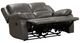 Furniture of America® Letha Gray Manual Reclining Loveseat-1