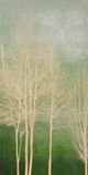StyleCraft Trees on Green Panel Wall Art-1