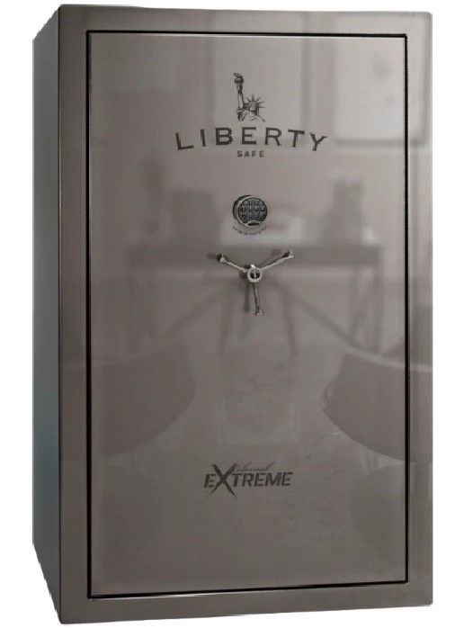 Liberty Safe Colonial Extreme Gray Gloss 50 Electronic Gun Safe-0