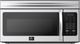 FORNO® Scalo Series Espresso 1.6 Cu. Ft. Fingerprint Resistant Stainless Steel Over The Range Microwave -0