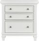 Magnussen Home® Charleston White Dove Drawer Nightstand-2